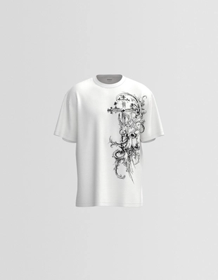 Футболка с принтом- Заказать в России