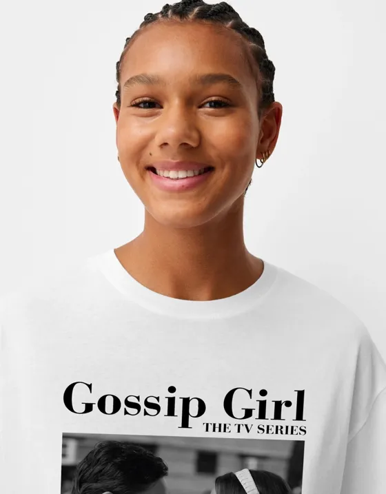 Футболка оверсайз Gossip Girl