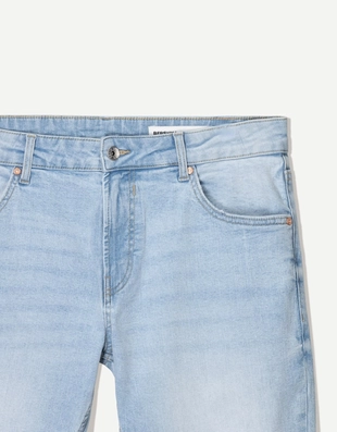 Light blue|0339/534 - Bershka Джинсы скинни