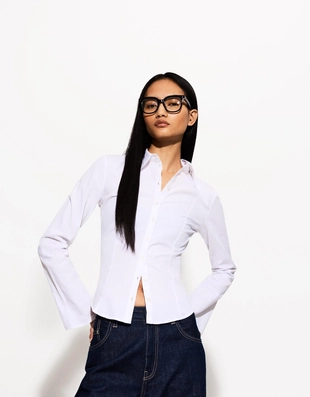 Очки в пластмассовой оправе- Заказать в России