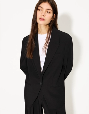 Black|1480/752 - Bershka Базовый блейзер