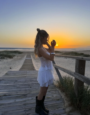 Кружевной топ на бретелях- Заказать в России