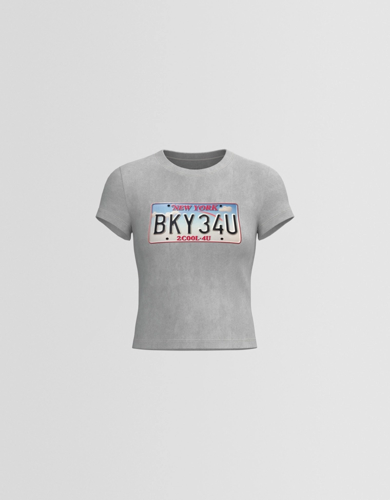 Футболка с принтом